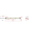 ***OFER/DES*** TIRA LED 24V 14,4w/m IP65 3000K ROLLO 5M